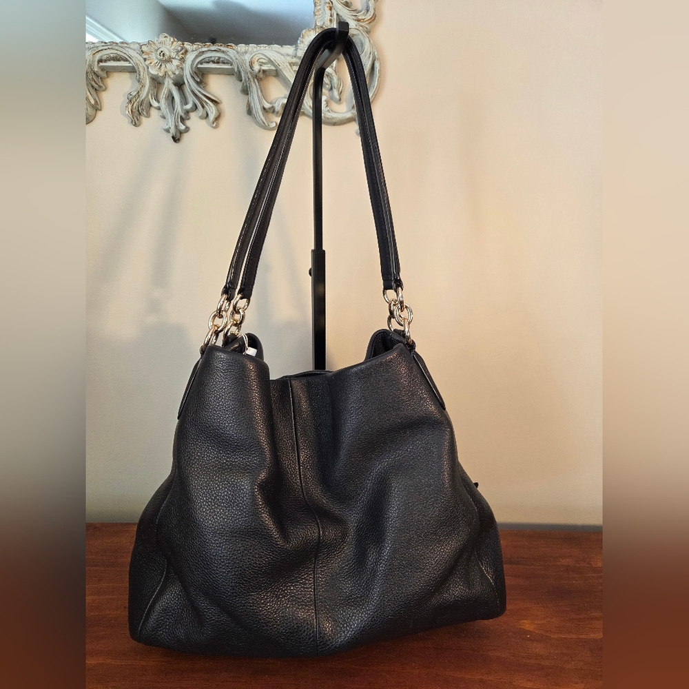 Coach F35723 Phoebe In Navy Blue - Picture 6 of 16